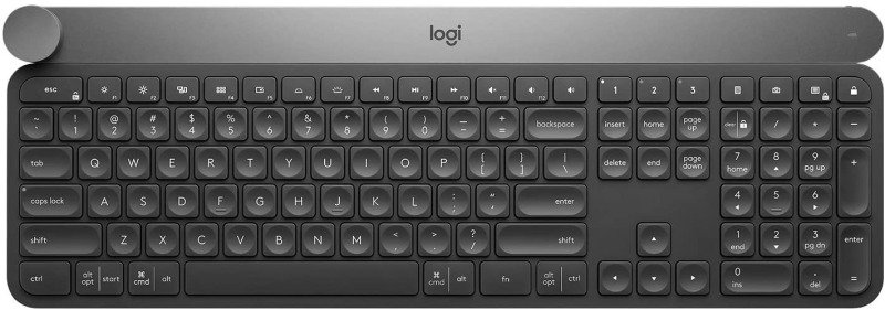 Click to view product details and reviews for Logitech Craft Advanced Bluetooth Wireless Backlit Keyboard With Creative Input Dial.