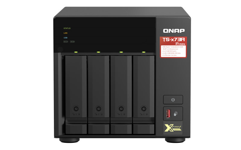 Click to view product details and reviews for Qnap Ts 473a 4 Bay Desktop Nas.