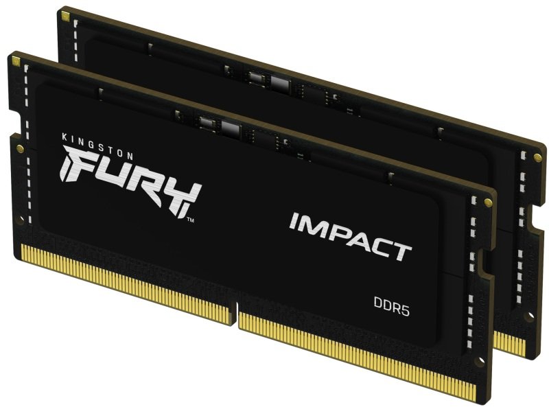 Image of Kingston FURY Impact 16GB (8GB x 2) 4800Mhz DDR5 CL38 SODIMM