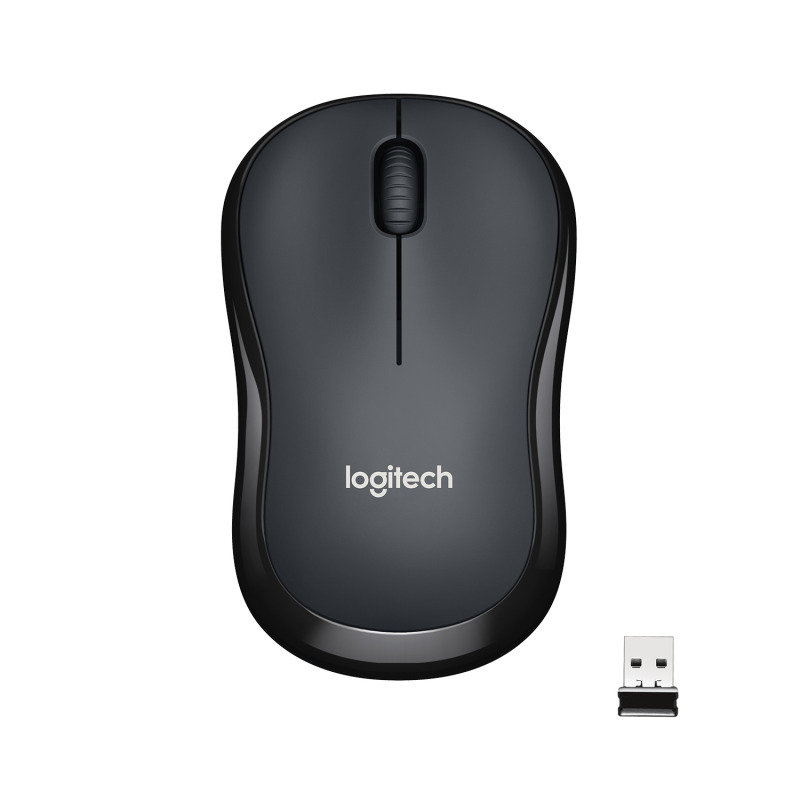 Logitech M220 Ambidextrous Wireless Silent Mouse (Optical Laser, USB for Windows/Mac/Chrome OS/Linux
