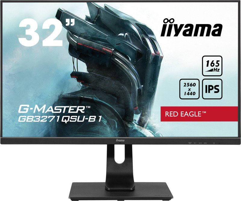 Iiyama G Master Red Eagle Gb3271qsu B1 32 Inch 2k Gaming Monitor