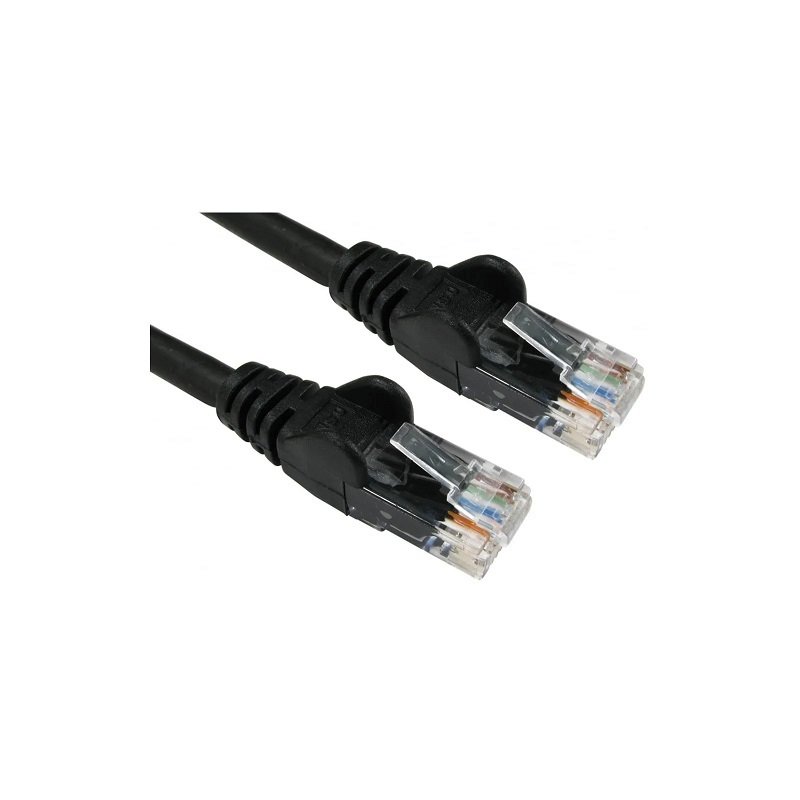Cables Direct 05m Cat6 Patch Cable Black