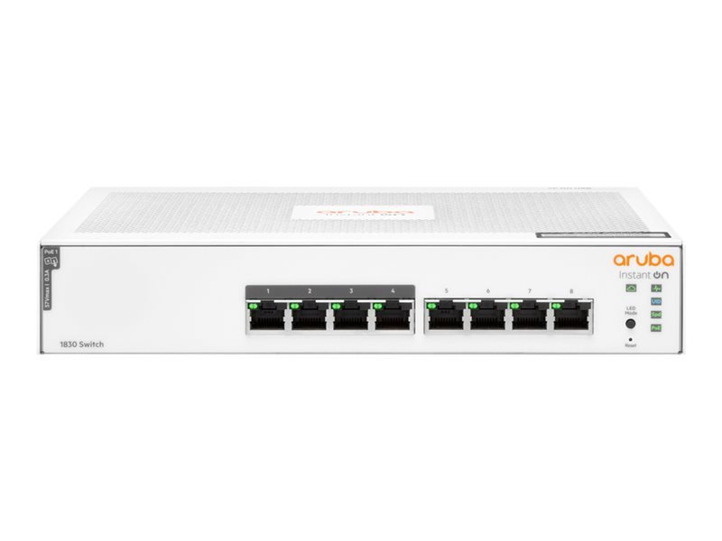 Click to view product details and reviews for Hpe Aruba Instant On 1830 8g 4p Class4 Poe 65w Switch 8 Ports Smart Rack Mountable.