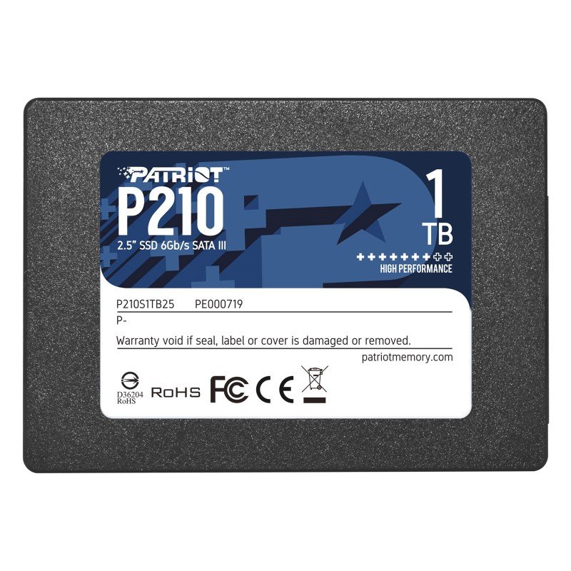 Patriot P210 1TB 2.5" SATA III SSD
