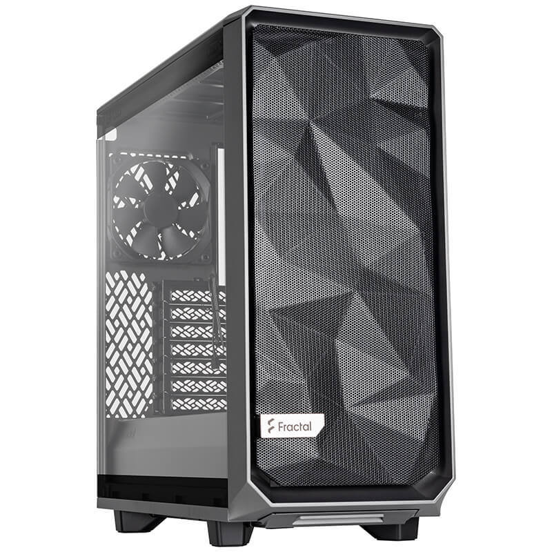 Fractal Design Meshify 2 Compact Mid Tower Gaming Case Grey