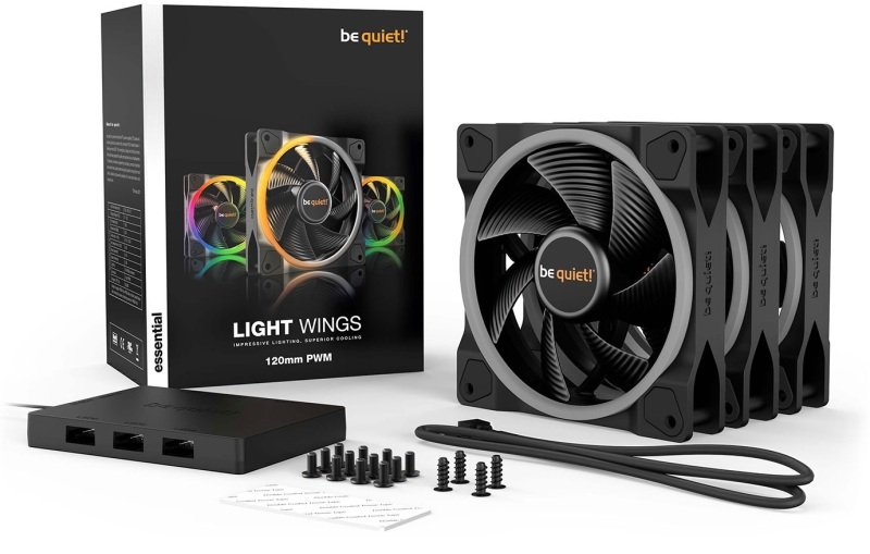 Click to view product details and reviews for Be Quiet Light Wings 120mm Argb Pwm Triple Pack Case Fans.