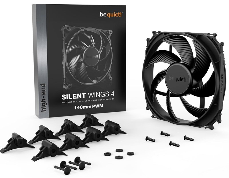 Be Quiet 140mm Silent Wings 4 Pwm Fan