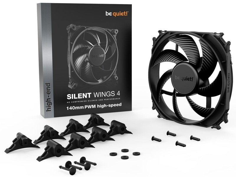 Click to view product details and reviews for Be Quiet 140mm Silent Wings 4 Pwm Highspeed Fan.