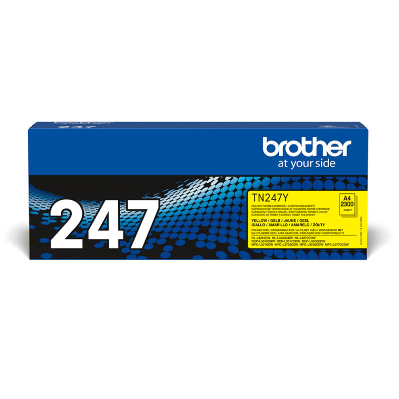 Click to view product details and reviews for Brother Tn247y High Yield Yellow Toner Cartridge.