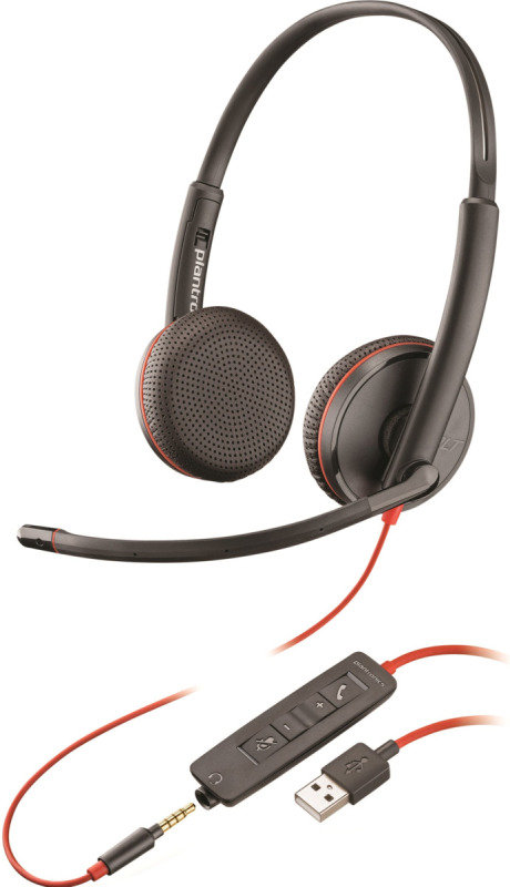 Click to view product details and reviews for Poly Blackwire C3225 Usb And 35mm Headset With Noise Cancelling Microphone.