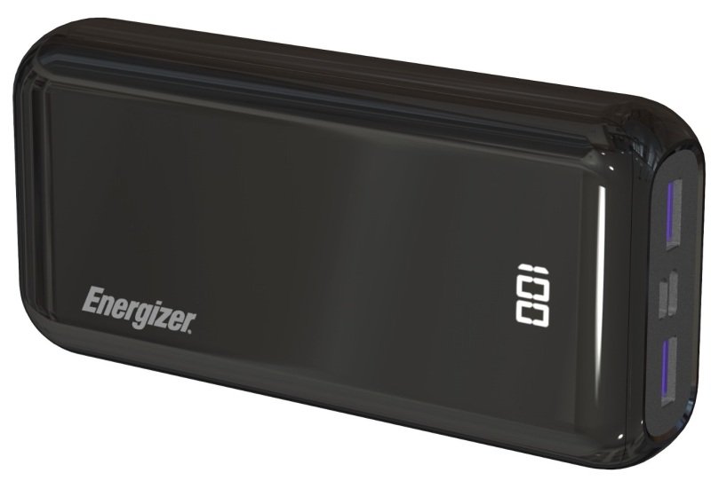 Energizer UE20011PQ 20,000mAh Portable Power Bank - Black