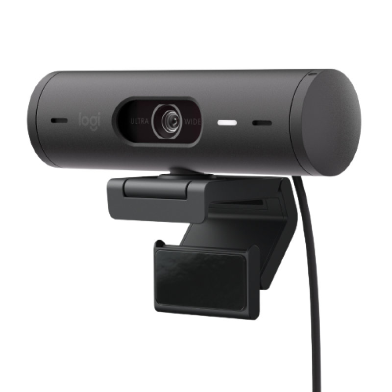 Logitech Brio 500 Full Hd 1080p Usb C Webcam Grey