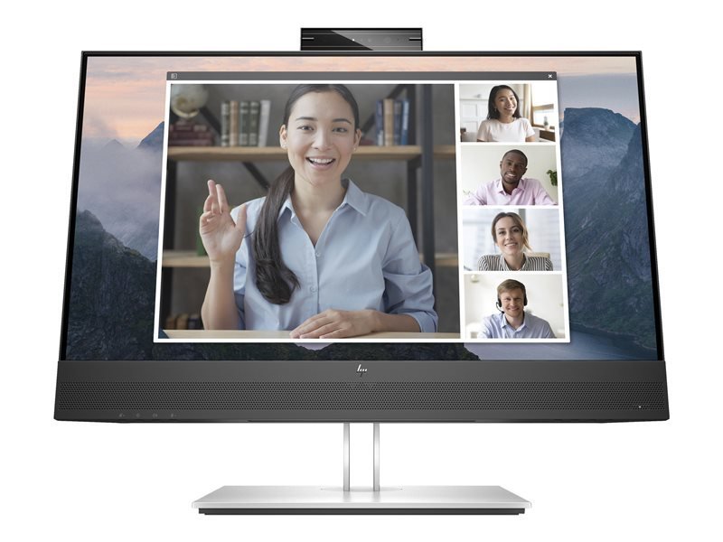HP E24mv G4 Conferencing Monitor - E-Series - 23.8 LED Monitor - Full HD (1080p)