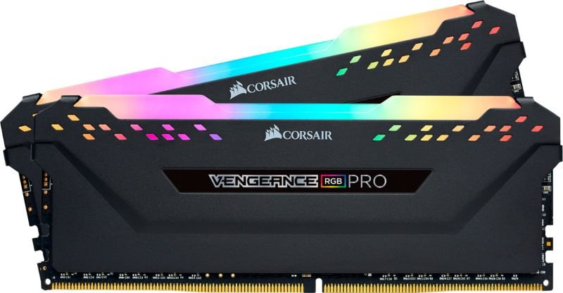 Image of Corsair Vengeance RGB PRO 16GB DDR4 3600MHz CL18 AMD Ryzen Tuned Desktop Memory - Black