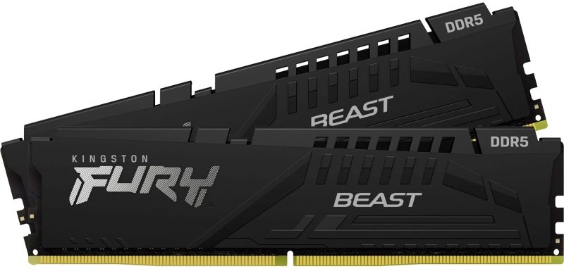 Image of Kingston FURY Beast 16GB (2x 8GB) 6000MHz DDR5 RAM - Black