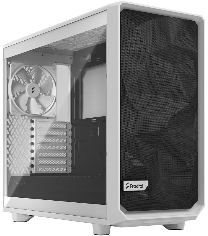 Click to view product details and reviews for Fractal Design Meshify 2 Lite Tempered Glass Clear Tint Gaming Computer Case White.