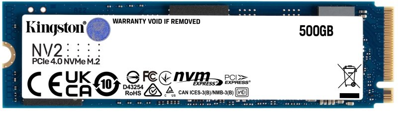Click to view product details and reviews for Kingston Nv2 500gb Pcie Gen4 Nvme M2 Ssd.