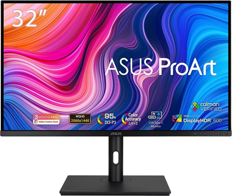 Click to view product details and reviews for Asus Proart 32 Inch 2k Professional Monitor.