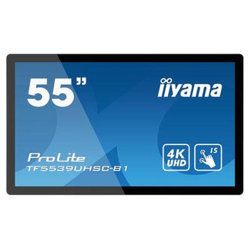 Iiyama TF5539UHSC-B1AG - 55 Interactive Display - 4K UHD