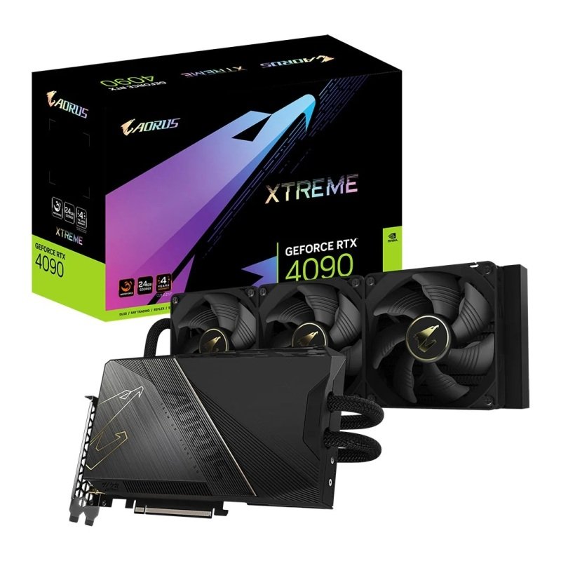 Image of Gigabyte GeForce RTX 4090 24GB AORUS XTREME WATERFORCE Graphics Card