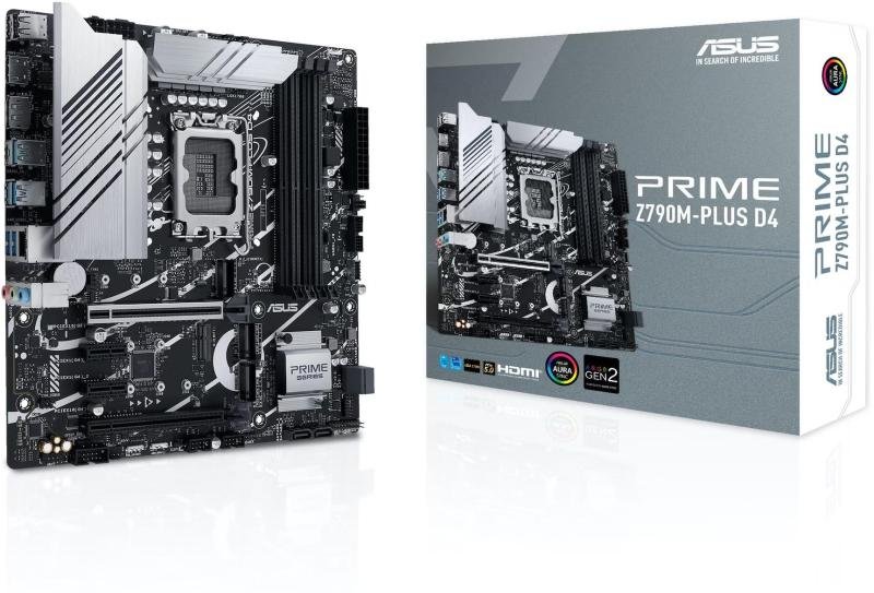 Click to view product details and reviews for Asus Prime Z790m Plus D4 Matx Motherboard.
