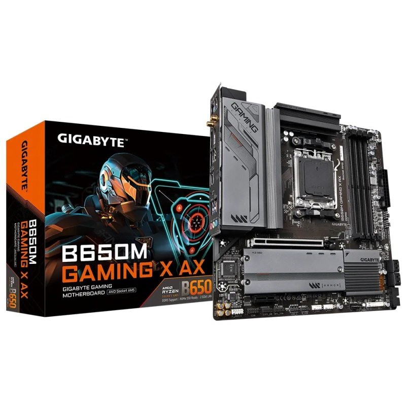 Click to view product details and reviews for Gigabyte B650m Gaming X Ax Matx Motherboard.