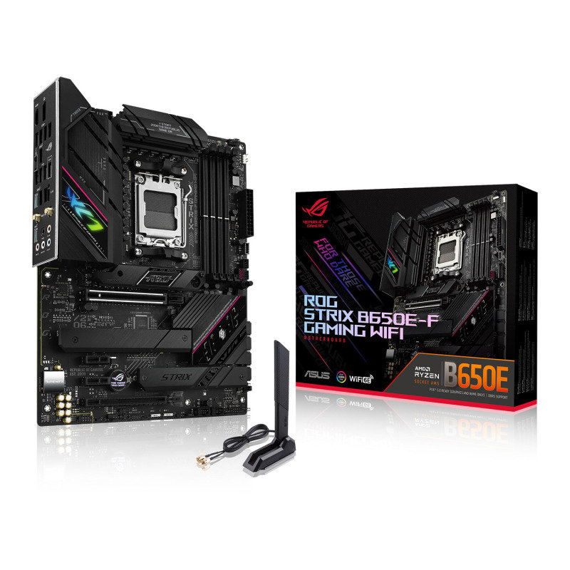 Click to view product details and reviews for Asus Amd Rog Strix B650e F Gaming Wifi Am5 Atx Motherboard.