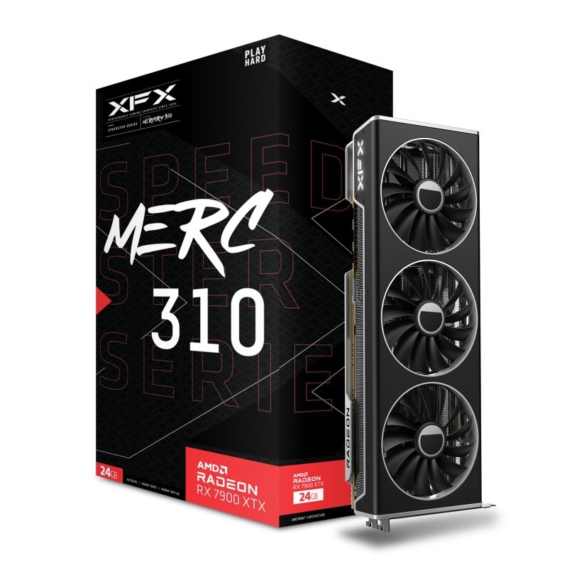 Click to view product details and reviews for Xfx Amd Radeon Rx 7900 Xtx 24gb Speedster Merc 310 Graphics Card For Gaming.