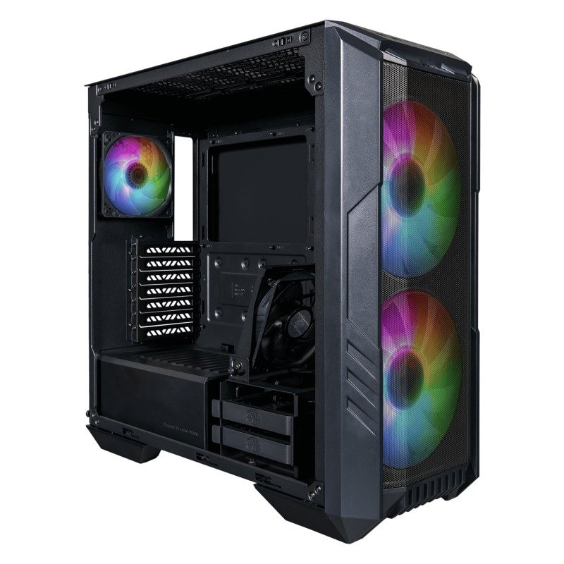 Click to view product details and reviews for Cooler Master Haf 500 Mid Tower Case Black.