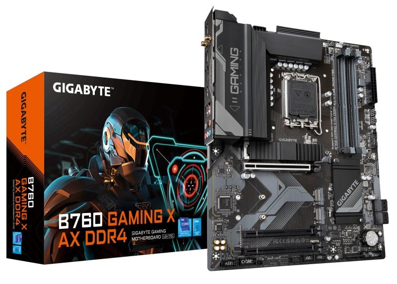 Image of Gigabyte B760 GAMING X AX DDR4 ATX Motherboard