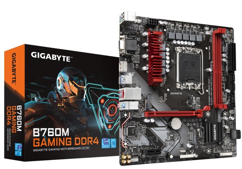 Image of Gigabyte B760M GAMING DDR4 mATX Motherboard