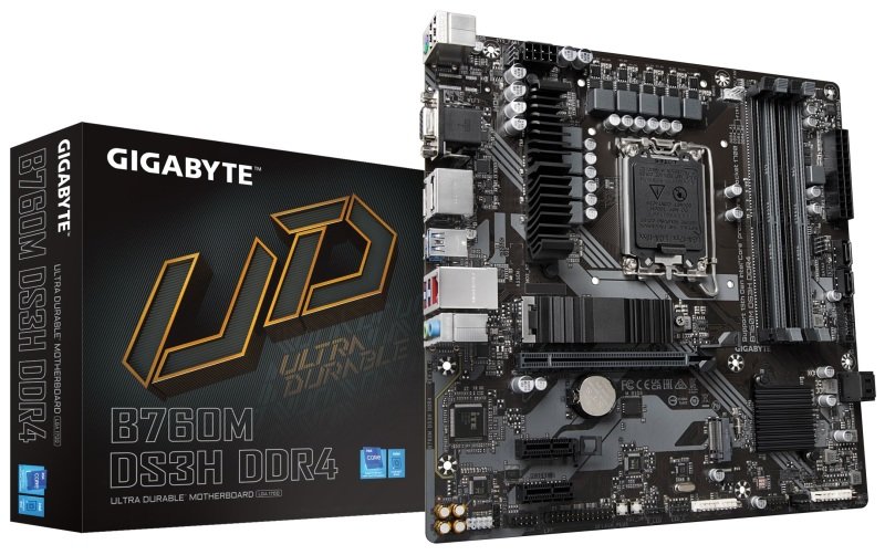Click to view product details and reviews for Gigabyte B760m Ds3h Ddr4 Matx Motherboard.