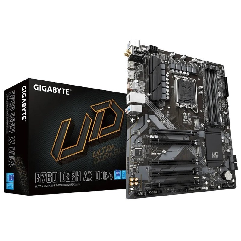 Image of Gigabyte B760 DS3H AX DDR4 ATX Motherboard