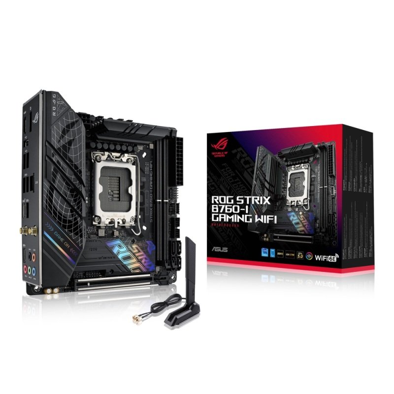 Click to view product details and reviews for Asus Rog Strix B760 I Gaming Wifi Ddr5 Mitx Motherboard.