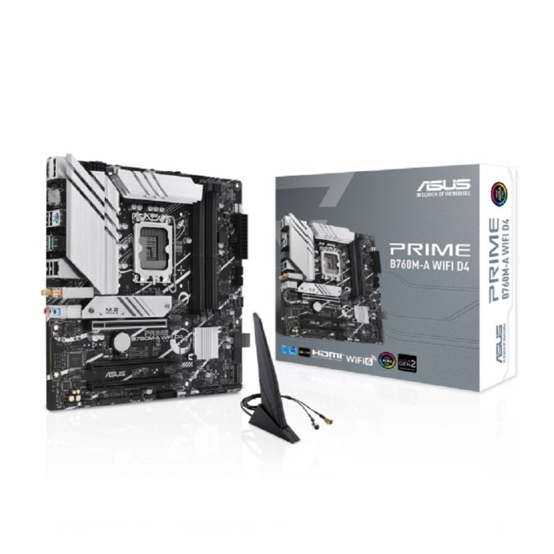 Click to view product details and reviews for Asus Prime B760m A Wifi D4 Matx Motherboard.