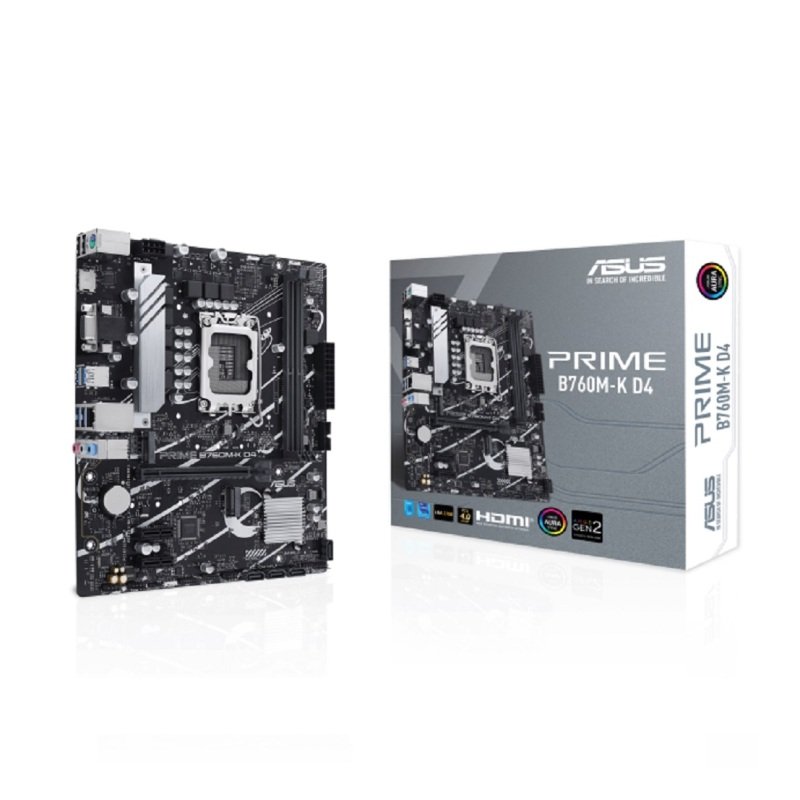 Click to view product details and reviews for Asus Prime B760m K D4 Matx Motherboard.