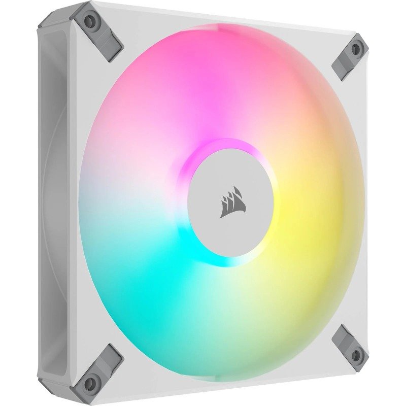 Click to view product details and reviews for Corsair Icue Af140 Rgb Elite White 140mm Pwm Fan In White.