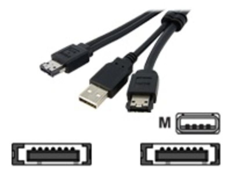 *Startech eSATA and USB A to Power eSATA Cable 0.9m