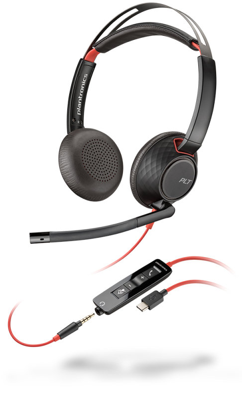 Plantronics Blackwire C5220 Stereo USB-C PC Headset