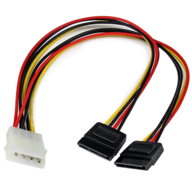 Click to view product details and reviews for Startech 12in Lp4 To 2x Sata Power Y Cable Adapter.