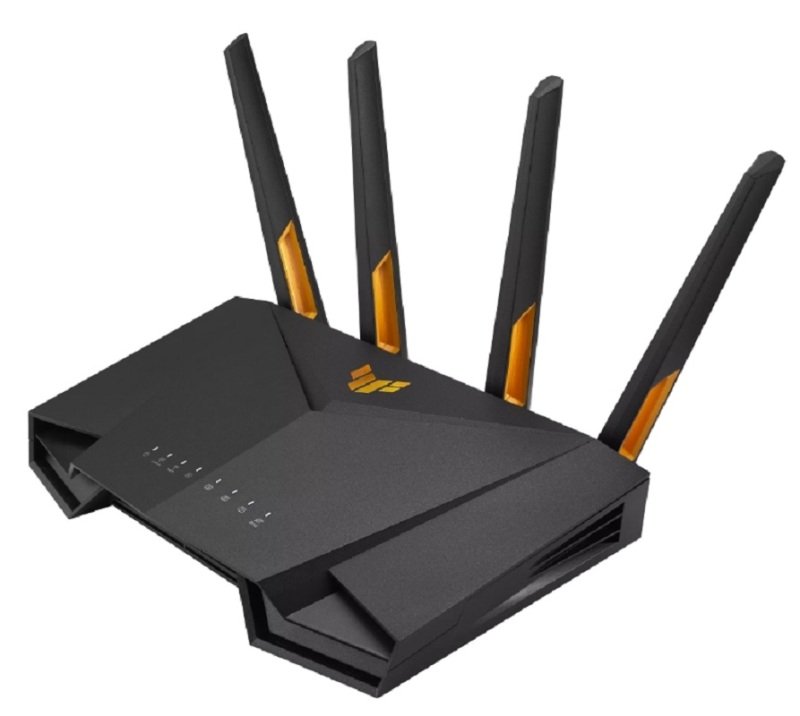 ASUS (TUF-AX4200) TUF Gaming AX4200 Dual Band Wi-Fi 6 Gaming Router Mobile Game Mode 3 Steps Port Fo