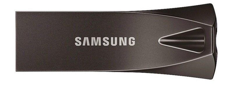 Image of Samsung BAR Plus 256GB USB-A 3.1 Flash Drive - Grey
