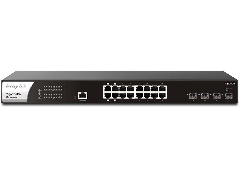 Click to view product details and reviews for Draytek Vigorswitch Pq2200xb 25 Gigabit L2 Managed Switch.