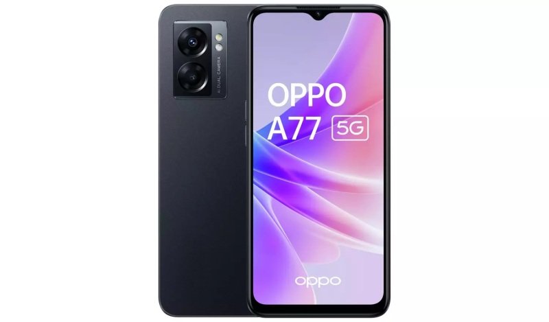 OPPO A77 5G 64GB Smartphone - Black