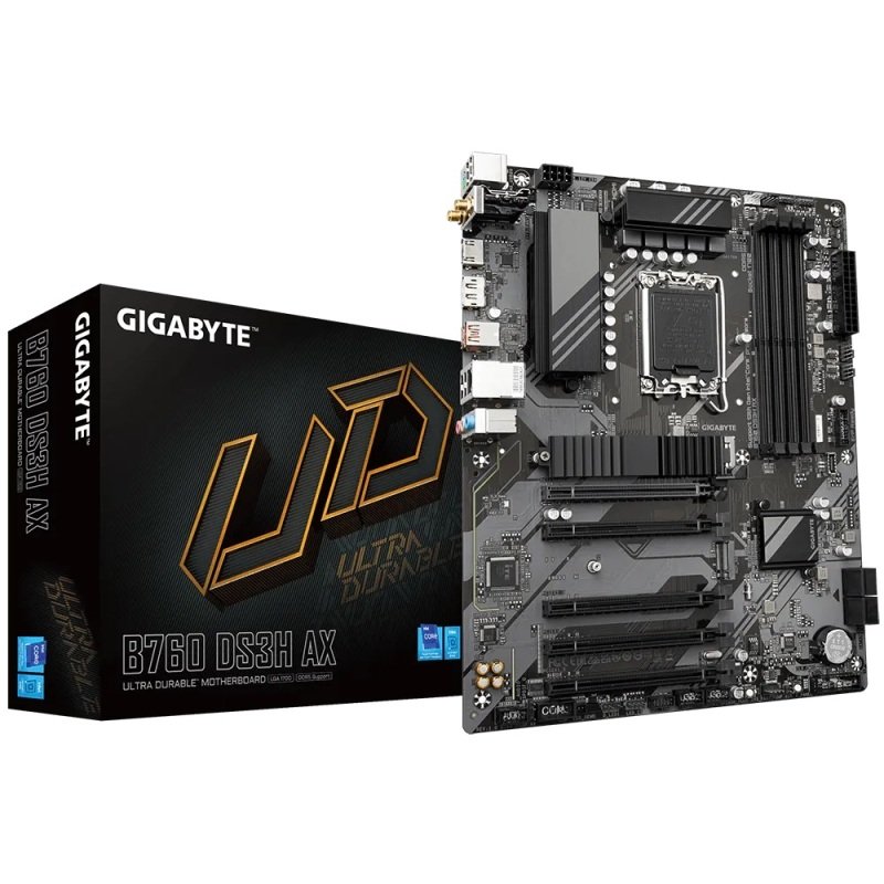 Image of Gigabyte B760 DS3H AX ATX Motherboard