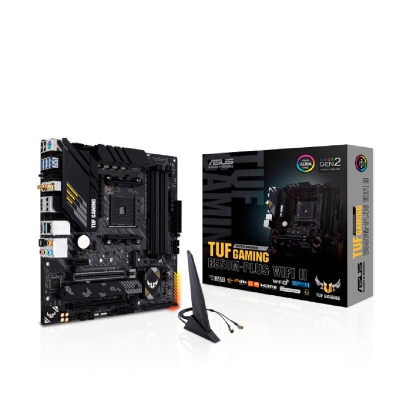 Click to view product details and reviews for Asus Tuf Gaming B550m Plus Wifi Ii Matx Motherboard.