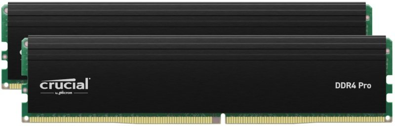 Image of Crucial Pro 32GB (2x16GB) 3200MHz CL22 DDR4 Desktop Memory