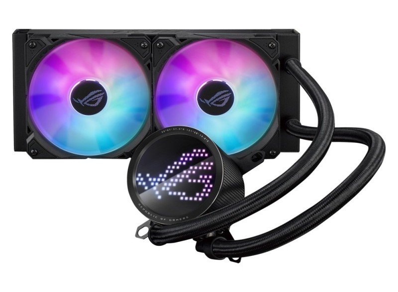 Click to view product details and reviews for Asus Rog Ryuo Iii 240 Performance Aio Cpu Liquid Cooler With Oled Display 240mm.