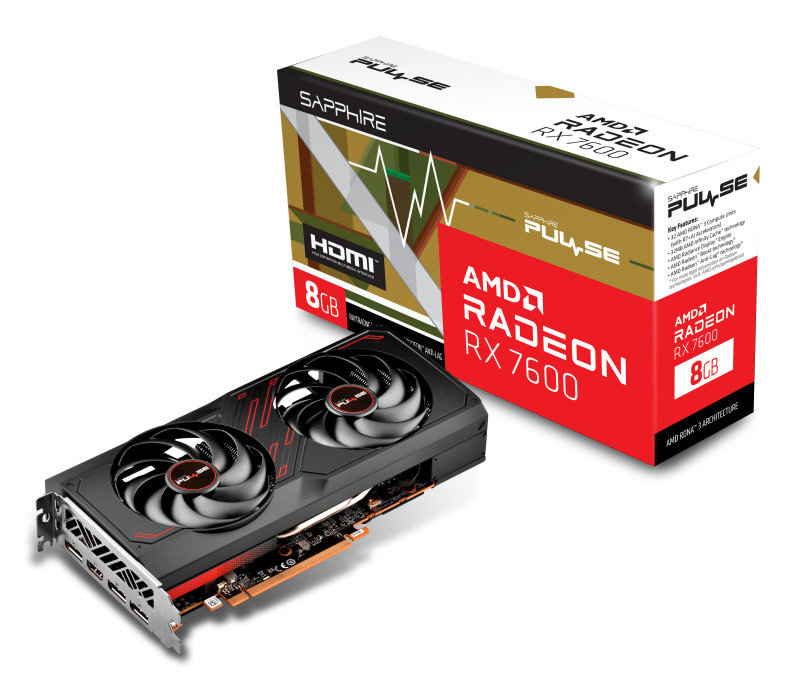Click to view product details and reviews for Sapphire Amd Radeon Rx 7600 8gb Pulse Graphics Card For Gaming.