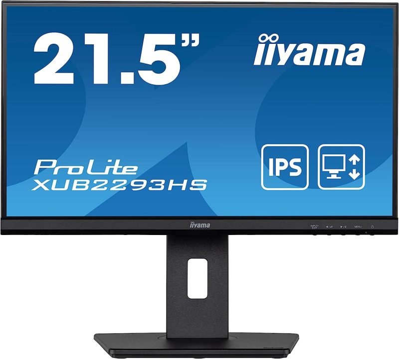 iiyama ProLite XUB2293HS-B5 22 Inch Full HD Monitor